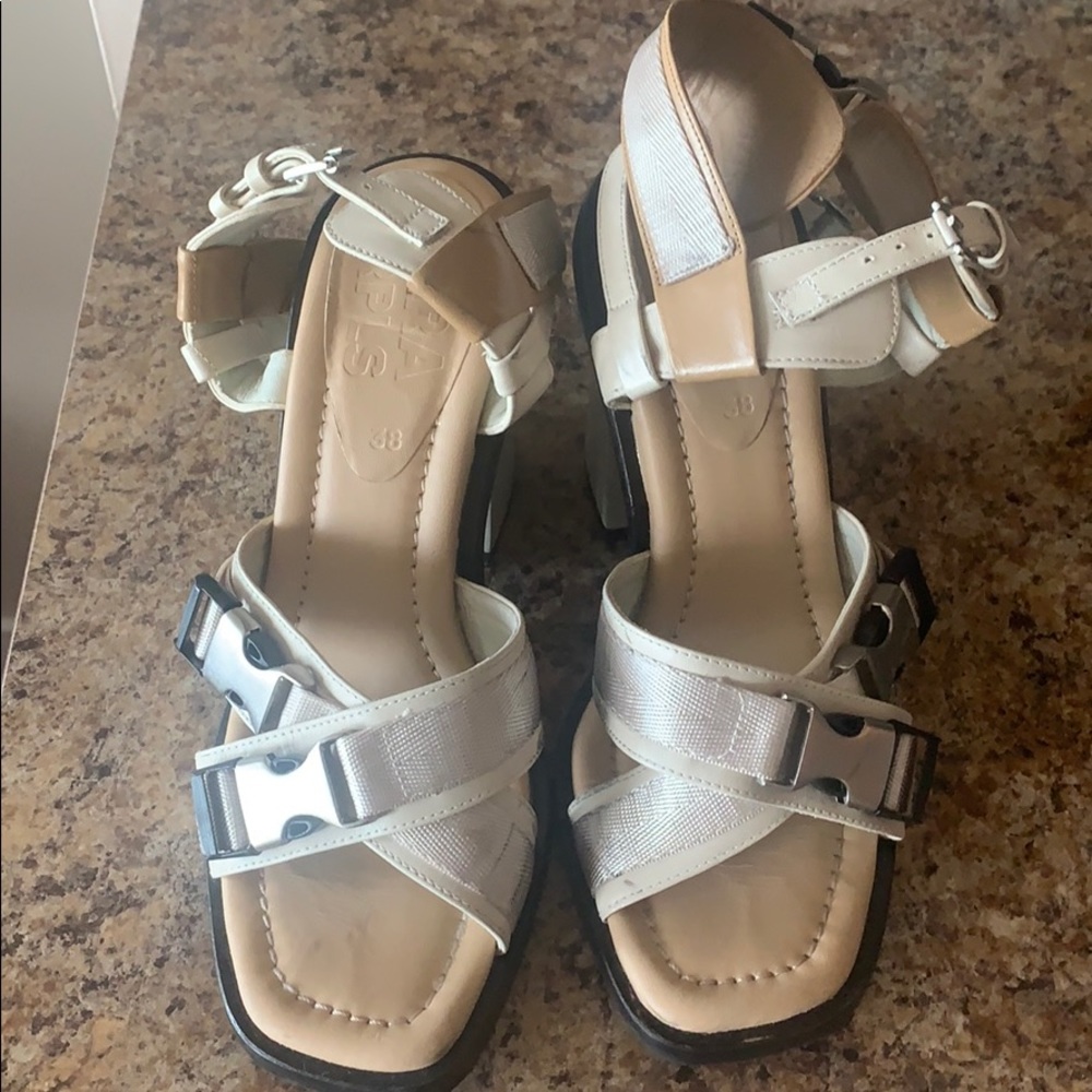 White Sandals